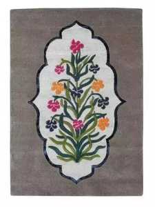 Tapis en laine de taille personnalisable de qualité supérieure touffeté à la main avec une pile haute nouveau design abstrait géométrique - Product Image 5