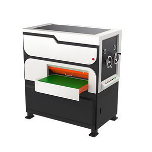 Máquina enderezadora hidráulica de placas de acero inoxidable con motor para nivelar piezas pequeñas de tamaño mediano 0,5-2,5mm - Product Image 3