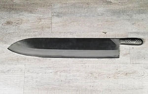 Couteau à thon long, couteau à poisson, outil de découpe professionnel de qualité supérieure, filetage, tranchage, manche en bois, écologique - Product Image 5