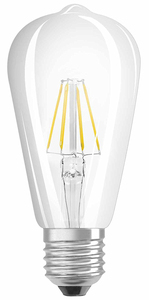 Bombilla LED Crystal, transparente, Retrofit, E27, 7W, 2700K, 806Lm (Osram 4058075434400) - Product Image 1