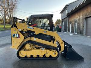 5 Ton 74HP Clean CAT 259D3 Skid Steer Compact Track Loader disponible para la venta - Product Image 3