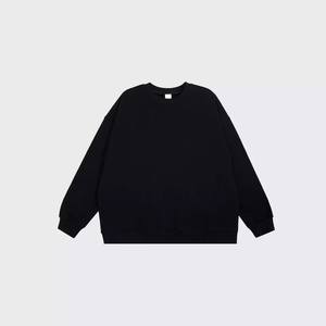 Trajes de sudor de gran tamaño personalizados para mujer Camisas de Otoño de manga larga de ajuste suelto Ropa de invierno teñida lisa - Product Image 2