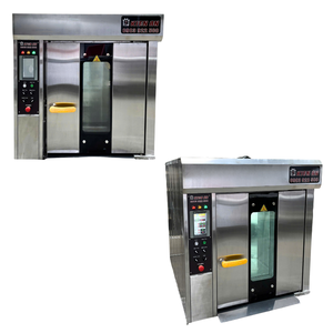 Good Price 8 Trays Industrial Rotary <b>Oven</b> 20Kw/H Capacity Bread Machine Altuntop Trolley Rotary <b>Oven</b> Vietnam Brand - Product Image 1