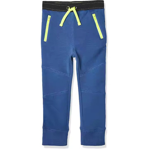 OEM High Quality Kids <b>Jogger</b> Pants Custom <b>Slim</b> Fit Sportswear Zip Closure Casual Cotton Fabric Mid for Children Stylish Design - Product Image 1