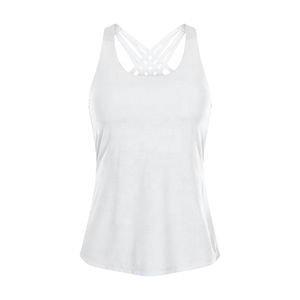 Demande du client entièrement personnalisable sport Fitness débardeur Sexy à la mode personnalisé néon dos conception Singlet femmes Gym routine quotidienne - Product Image 5