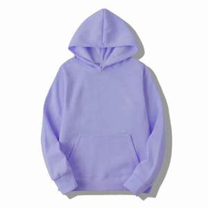 Bold Purple Men's Cozy Fleece Pullover Sudadera Casual Elegante Streetwear Kangaroo Pocket Warm Cómodo Sudadera con capucha antiarrugas - Product Image 5
