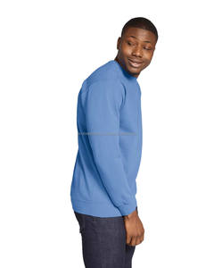 T-shirts ComfortSoft pour hommes à manches longues, coupe classique, poche kangourou, sweats à capuche en coton avec boucle lisse et impression éponge, sweats à capuche pour hommes - Product Image 3