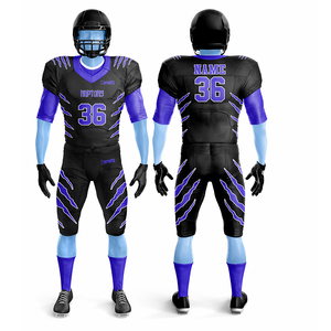 Vente en gros de maillots et de pantalons de football américain Logos d'équipes en tissu respirant Tops de football américain Maillot de football américain - Product Image 1