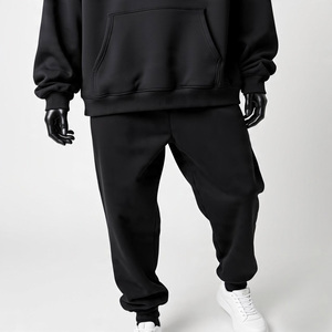 Survêtements personnalisés en coton 450 GSM de haute qualité, survêtement en molleton évasé à manches longues, streetwear, en vente en ligne 2025 - Product Image 4