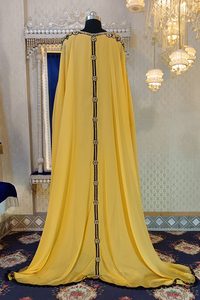 Caftan de soirée jaune doré - Product Image 4