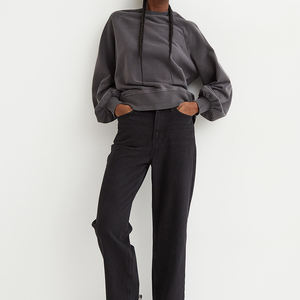 Sudadera de Dos Tonos, Último Diseño Otoño Invierno, Sudadera para Mujer con Combinación de Colores - Product Image 2