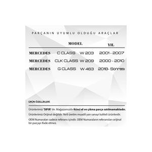 แขนมอเตอร์ช่องแอร์ 2 ชิ้น ใช้ได้กับรถยนต์เมอร์เซเดส ซี คลาส รุ่น W203 - Product Image 3