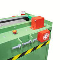 Démagnétiseur de convoyeur tunnel Magneteksan, contrôlé par PLC, moteur 10 kW, système industriel pour acier et fer, garantie 1 an