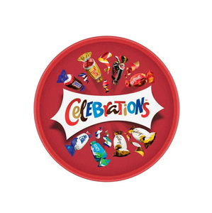 Boîte en vrac de chocolats de fête 2,4 kg : Bountyy, Marss, Snickerss, Milkyy Way, Twixx, Malteserss, Kitkatt avec une durée de conservation de 24 mois - Product Image 1