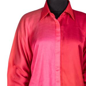 Women's Smart Satin Collar Shirt Plus Size Soft Fabric Trending Business Office Wear for Spring Autumn Summer OEM Wholesale - Product Image 2