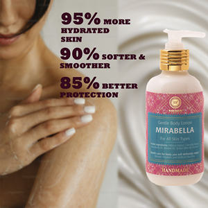 Lotion corporelle Mirabella artisanale de qualité supérieure, hydratante, nourrissante, huile naturelle, écologique, fabriquée en UE, vente en gros, étiquette privée, OEM - Product Image 3