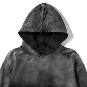 Sudadera con Capucha Extra Grande, Estilo Casual, Hip Hop, Streetwear, 100% Algodón, Invierno, Personalizable, Lisa - Product Image 6