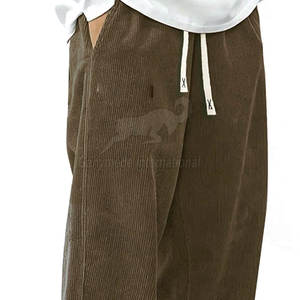 Pantalons de survêtement amples et surdimensionnés, style jambe large, tissu doux, vêtements de mode, pantalons de survêtement amples et surdimensionnés - Product Image 5