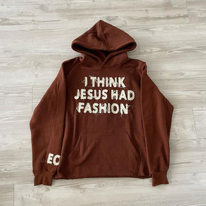 ชุดวอร์มสำหรับผู้ชายเสื้อครอปแบบมีฮู้ดพิมพ์ลายหน้าจอสำหรับฤดูหนาว - Product Image 6