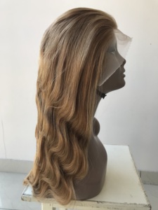 Wholesale Bulk Bundles 22 Inch Brazilian Coloured <b>Body</b> <b>Wave</b> Frontal Single Donor Remy Machine Double Weft Raw Hair Extensions - Product Image 6