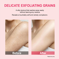 Fabricant OEM de gommages : Gommage exfoliant au sel de l'Himalaya pour le visage et le corps, nettoyage en profondeur, atténue les marques d'acné