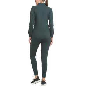 Ensemble de survêtement décontracté pour femmes le plus vendu ensemble de deux pièces sur mesure et coupe ajustée survêtements pleine longueur pour femmes - Product Image 4