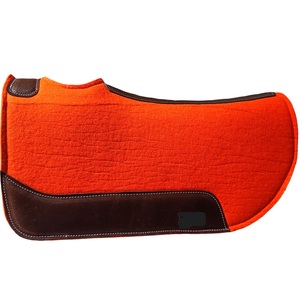 Sous-selle en feutre de laine mérinos occidentale de 1 pouce, doublure en polaire, authentique SHAHI INTERNATIONAL SI-FP-70, sous-selle équestre pour cheval - Product Image 1