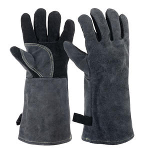 Gants de soudage en cuir pour gants de sécurité au travail industriel à haute intensité - Product Image 1