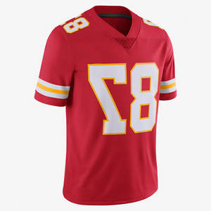 Ensembles de maillots de football américain essentiels pour l'entraînement, manches courtes, haute résistance, évacuation de l'humidité, protection UV, toutes saisons, extérieur - Product Image 3