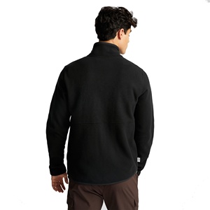 Veste polaire zippée pour homme de qualité supérieure, grande taille, veste d'hiver chaude, OEM, doublure écologique, poignets élastiques, veste softshell - Product Image 5