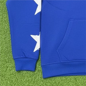 Sudadera con Capucha Deportiva de Hip Hop con Estampado Digital, Diseño Vintage de Moda Urbana, 100% Algodón, Bordado en Blanco, de Alta Calidad - Product Image 6