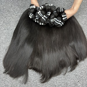 Extensiones de pelo natural y liso con cutícula alineada, Colección Genius, vietnamita, 100%, venta al por mayor - Product Image 6