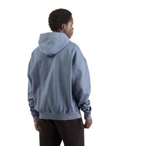 เสื้อมีฮู้ดแบบสวมศีรษะของผู้ชายเสื้อโอเวอร์ไซส์ทำจากผ้าฝ้าย100% ปรับแต่งได้ชุดแนวสตรีทวินเทจที่มีซิปสีจางลงสำหรับฤดูหนาว - Product Image 2