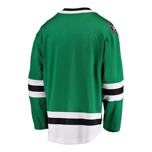 Maillot de hockey sur glace personnalisé OEM imprimé par sublimation avec strass, 100 % polyester, vêtements de sport écologiques à prix abordable - Product Image 2