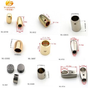 Yüksek kalite özel kazınmış isim 5mm Metal İpli kordon uç kapağı lüks stoper ile güçlü siyah halat için mont mayolar - Product Image 6