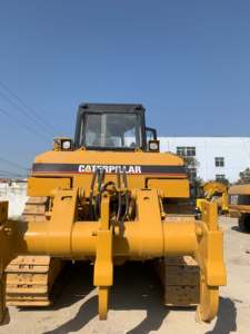 Бульдозер гусеничный Caterpillar D7H с объемом отработанной земли 10,5 м³ и высокой производительностью, среднетяжелый бульдозер - Product Image 3