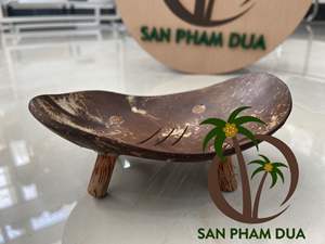 Porte-savon à la noix de coco écologique de haute qualité Style à la mode 2023 Option moins chère pour les hôtels au Vietnam - Product Image 3