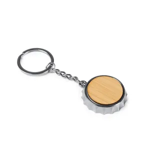 Apribottiglie Personalizzato Triz con Portachiavi, Portachiavi e Moschettoni Promozionali Personalizzabili - Product Image 1