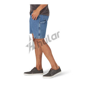 Custom logo Distressed Shorts Denim Shorts Fashion <b>Elastic</b> <b>Waist</b> <b>Jean</b> Shorts Men - Product Image 2