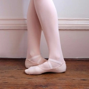 Top Tendance Hautement Recommandé Femmes En Cuir Daim Ballet Danse Chaussures Personnalisé Femmes Ballet Pompes - Product Image 4