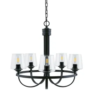 Lampu Gantung Langit-langit Logam, Lampu Gantung dengan Pelapisan Tembaga, Bentuk Bulat Kualitas Tinggi untuk Penggunaan Dekorasi Rumah Petir