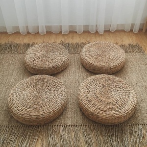 Handcrafted Water Hyacinth Dining <b>Chair</b> Cushion <b>Pad</b> Natural Woven Thick Seat Mat Eco Friendly Washable Home Decor - Macy - Product Image 3