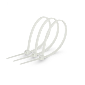 Gran oferta, bridas de nailon blancas de alta calidad con cremallera, bridas de plástico autoblocantes multifuncionales de 8mm, bridas de 550mm de longitud sin halógenos - Product Image 2