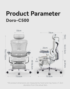 <span class=keywords><strong>Silla</strong></span> de Oficina Ergonómica <span class=keywords><strong>SIHOO</strong></span> C500, <span class=keywords><strong>Silla</strong></span> Ejecutiva de Lujo con Malla, <span class=keywords><strong>Silla</strong></span> de Jefe con Reposabrazos Ajustables en 6D, <span class=keywords><strong>Silla</strong></span> de Gerente - Product Image 6