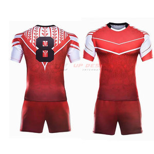 Fournisseur direct d'usine, uniforme de rugby respirant personnalisé par sublimation, vêtements de sport unisexes de haute qualité, légers, en faible quantité minimale de commande - Product Image 6