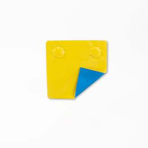 Pad di Etichettatura Magnetica 110x100mm giallo/blu - Product Image 1