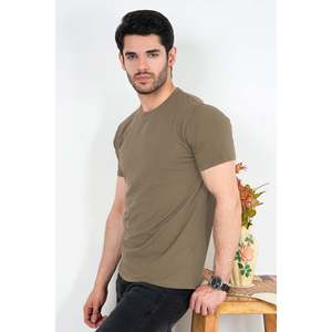 เสื้อยืดคอกลมผู้ชาย VINEY ผ้าฝ้ายเบสิค 100% เจอร์ซีย์เนื้อน้ำหนักเบา 300 กรัม พิมพ์ลายซิลค์สกรีน คุณสมบัติพื้นฐาน T-Ease - Product Image 2