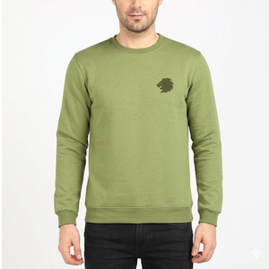 Basics Cotton Blended <b>Men</b> Sweatshirts Classic Fit Comfortable <b>Pullover</b> <b>For</b> <b>Men</b> Winter Clothing Wear - Product Image 1