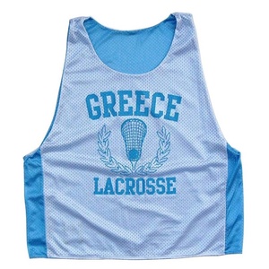 Chalecos personalizados de varios colores, de alta calidad, con tinta italiana importada, para jugador Lacrosse, Pinnies - Product Image 2