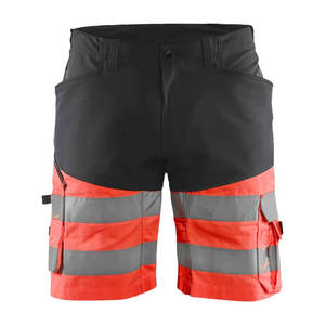 Vêtements de travail réfléchissants haute visibilité pour hommes Short de sécurité cargo multi-poches pour les travailleurs - Product Image 5